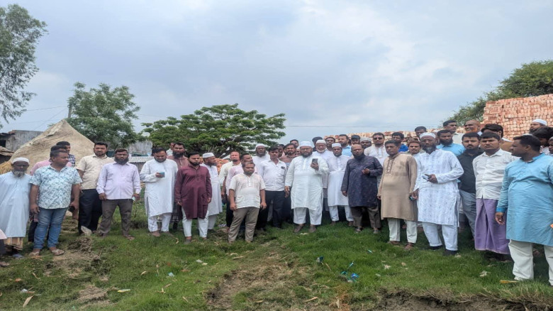 অবৈধ দখলদারদের উচ্ছেদ না করেই শুরু হলো জলকদর খাল খনন প্রকল্প